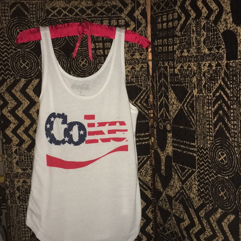 Coca Cola Brand Tank Top